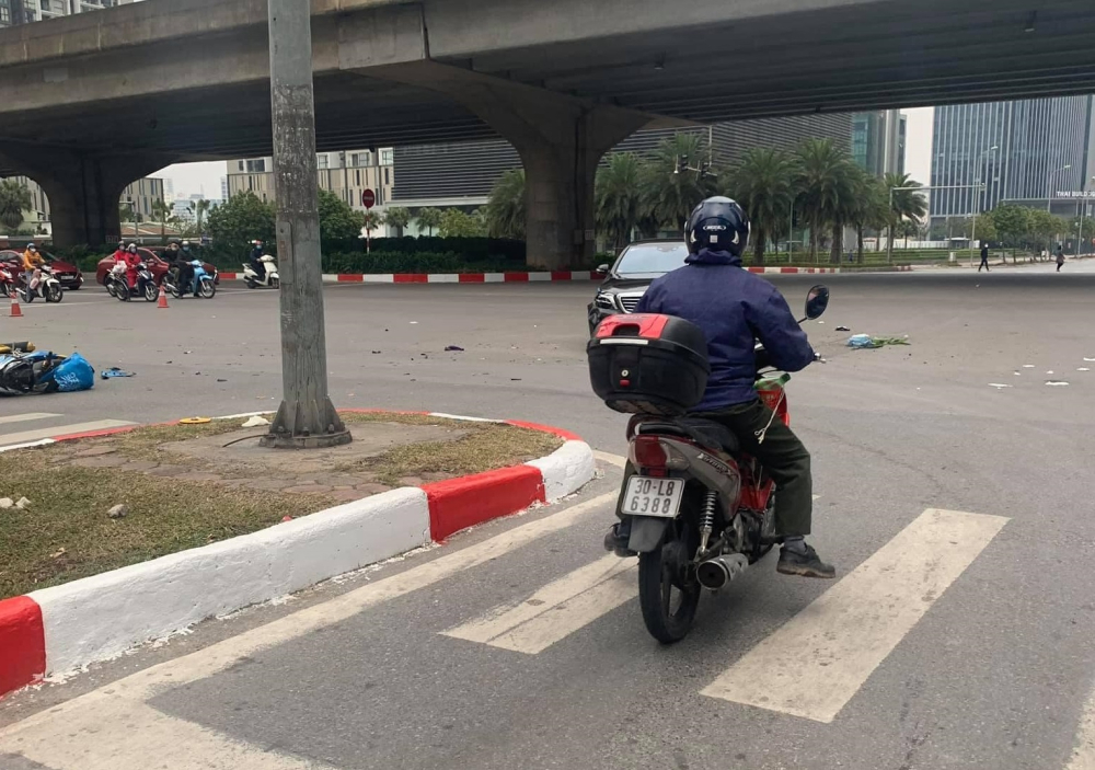 Hiện trường vụ tai nạn Hiện trường vụ tai nạn