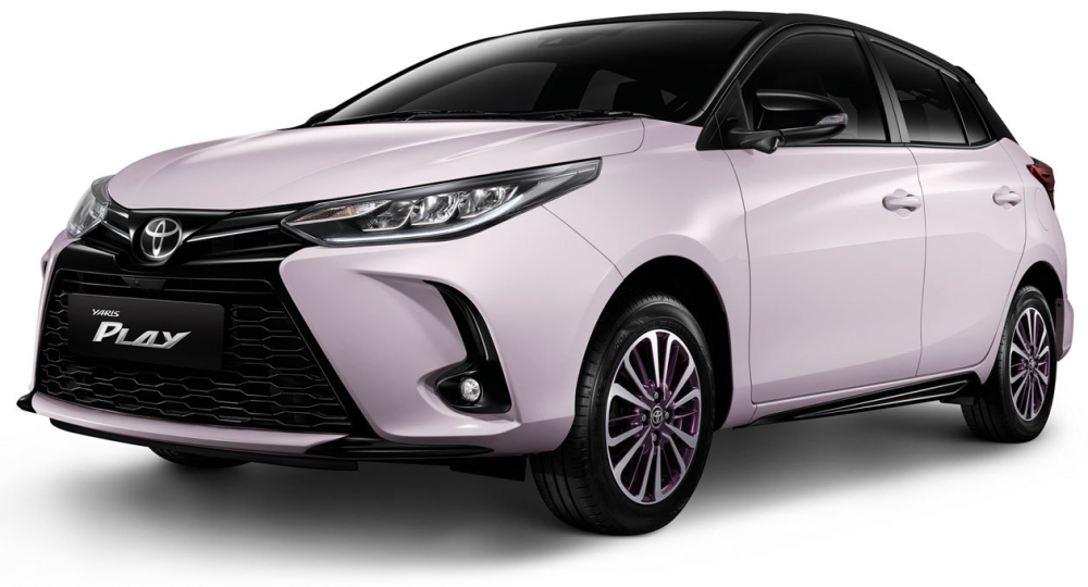 Toyota Vios PLAY và Yaris PLAY 2021 màu hồng mới Toyota Vios PLAY và Yaris PLAY 2021 màu hồng mới