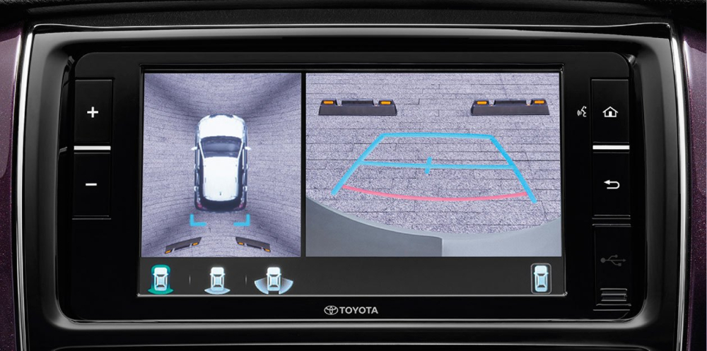 Camera 360 độ của Toyota Vios PLAY và Yaris PLAY 2021 Camera 360 độ của Toyota Vios PLAY và Yaris PLAY 2021