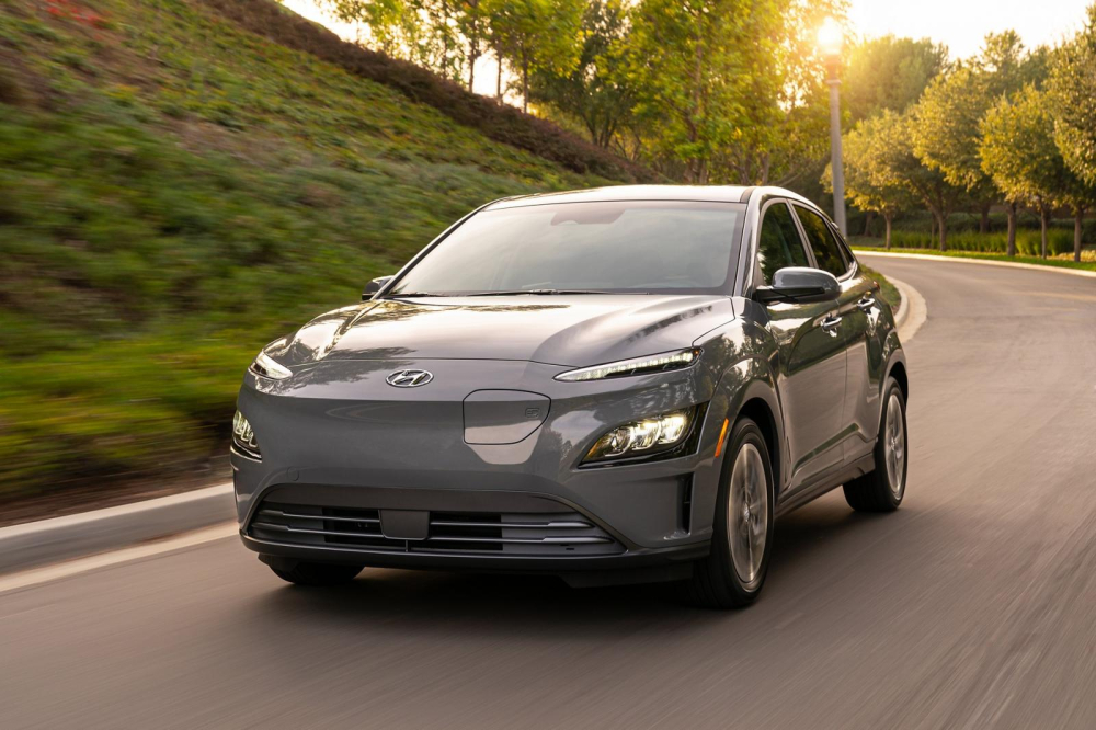 Hyundai Kona Electric 2022 không có lưới tản nhiệt Hyundai Kona Electric 2022 không có lưới tản nhiệt