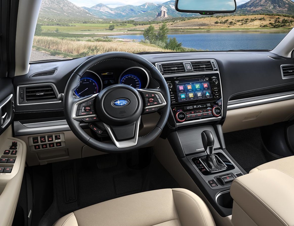 Nội thất của Subaru Outback 2021 Nội thất của Subaru Outback 2021