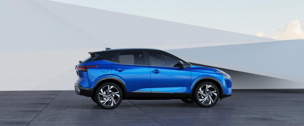 Thiết kế bên sườn của Nissan Qashqai 2021 Thiết kế bên sườn của Nissan Qashqai 2021