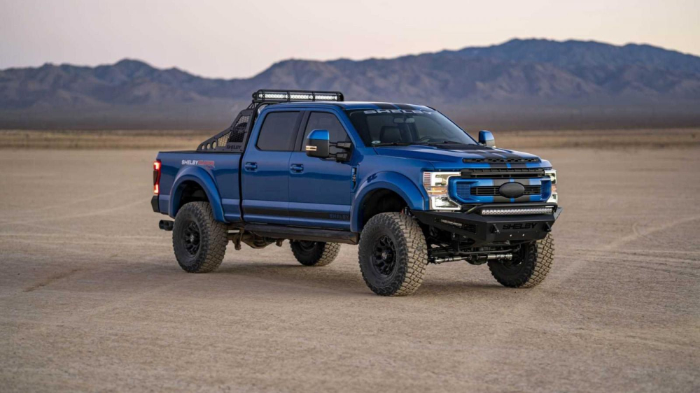Phía trước của Shelby F-250 Super Baja 2021 Phía trước của Shelby F-250 Super Baja 2021