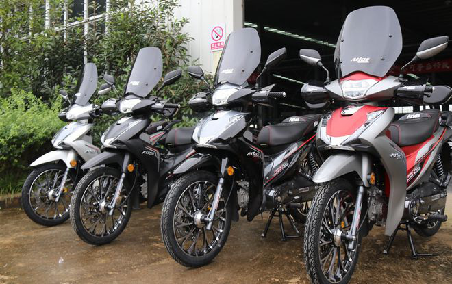 Mẫu xe số cỡ nhỏ Atlas SH50 ra mắt tại Trung Quốc Mẫu xe số cỡ nhỏ Atlas SH50 ra mắt tại Trung Quốc
