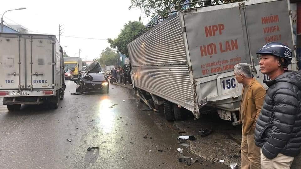 Hiện trường vụ tai nạn Hiện trường vụ tai nạn