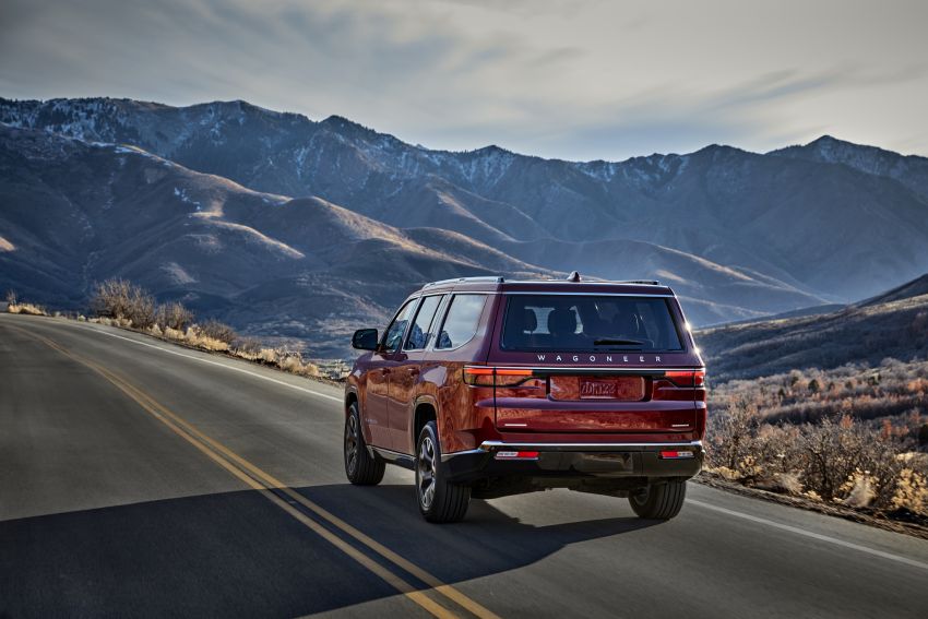 Thiết kế đuôi xe của Jeep Wagoneer 2022 Thiết kế đuôi xe của Jeep Wagoneer 2022