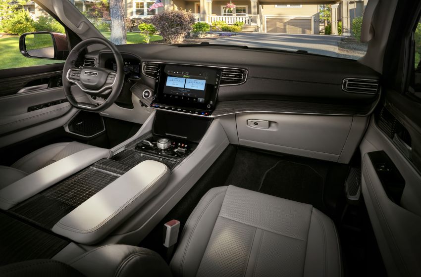 Nội thất bên trong Jeep Wagoneer 2022 Nội thất bên trong Jeep Wagoneer 2022