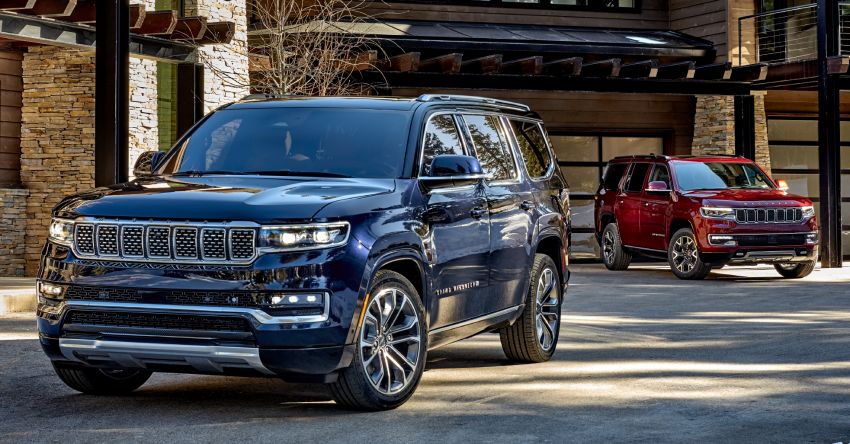 Jeep Wagoneer 2022 trình làng tại thị trường Mỹ Jeep Wagoneer 2022 trình làng tại thị trường Mỹ