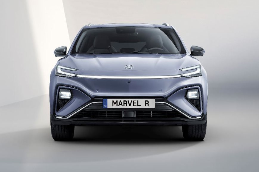 Cận cảnh đầu xe của MG Marvel R Electric 2021 Cận cảnh đầu xe của MG Marvel R Electric 2021