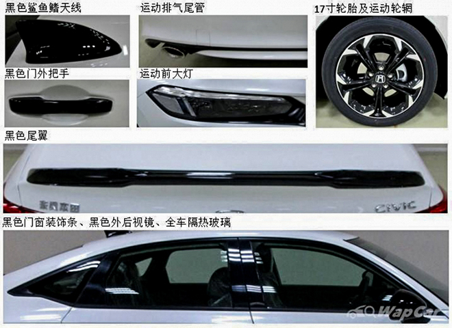 Các chi tiết ngoại thất đáng chú ý của Honda Civic 2022 Các chi tiết ngoại thất đáng chú ý của Honda Civic 2022