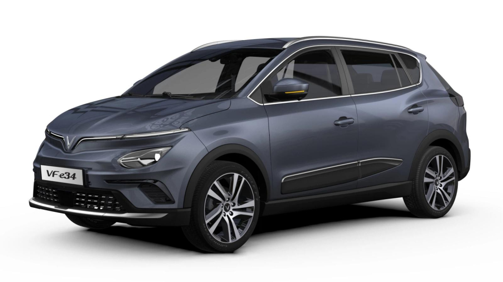 VinFast VFe34 màu xám Neptune Grey. VinFast VFe34 màu xám Neptune Grey.