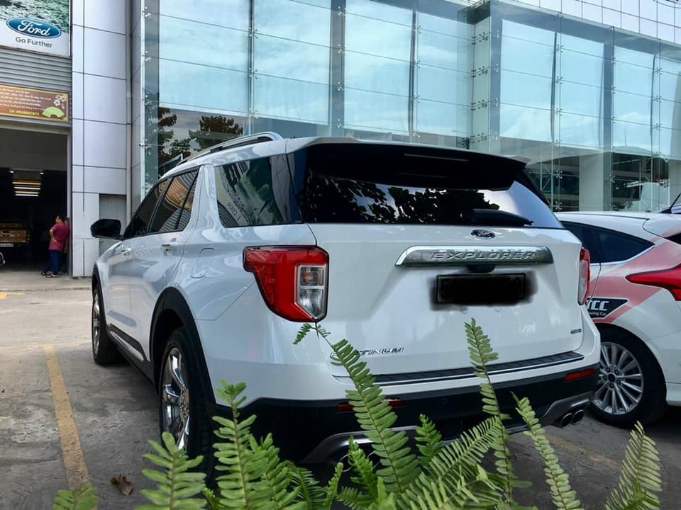 Thiết kế cụm đèn sau của Ford Explorer 2021. Thiết kế cụm đèn sau của Ford Explorer 2021.