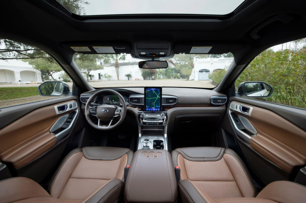 Nội thất của Ford Explorer 2021. Nội thất của Ford Explorer 2021.