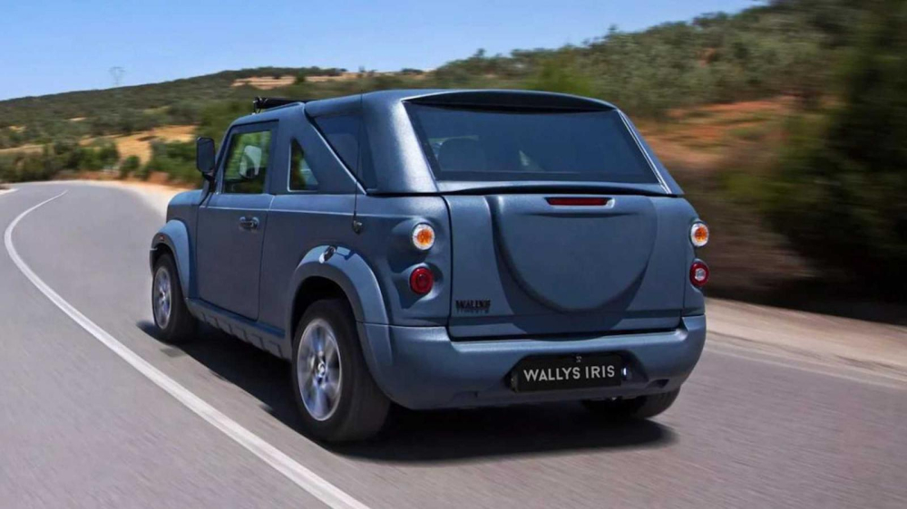 Phía sau của Wallys Iris Phía sau của Wallys Iris