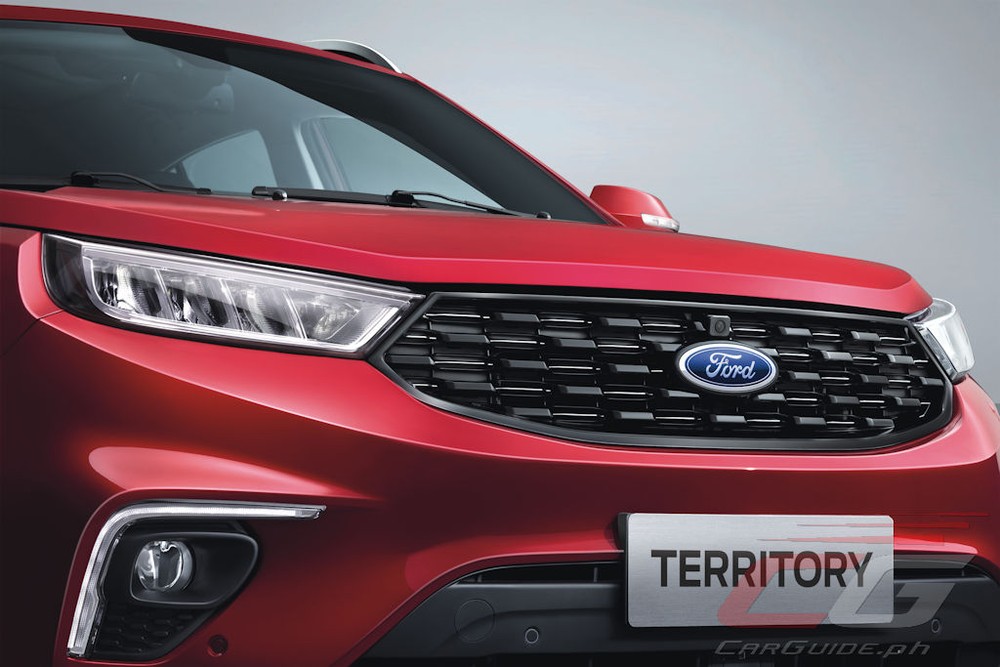 Ford Territory tại Philippines được trang bị lưới tản nhiệt màu đen Ford Territory tại Philippines được trang bị lưới tản nhiệt màu đen
