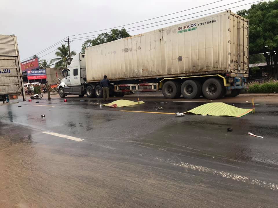Hiện trường vụ tai nạn nghiêm trọng Hiện trường vụ tai nạn nghiêm trọng