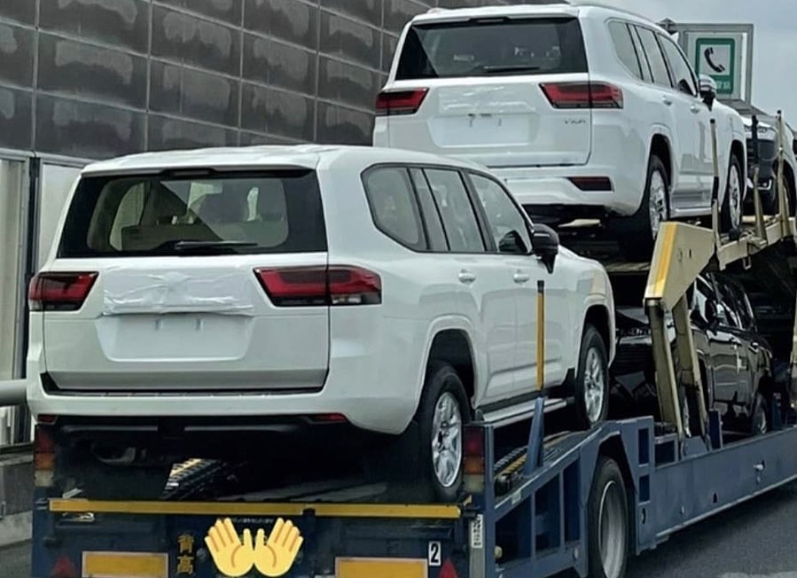 Thiết kế đằng sau của Toyota Land Cruiser 2022 Thiết kế đằng sau của Toyota Land Cruiser 2022