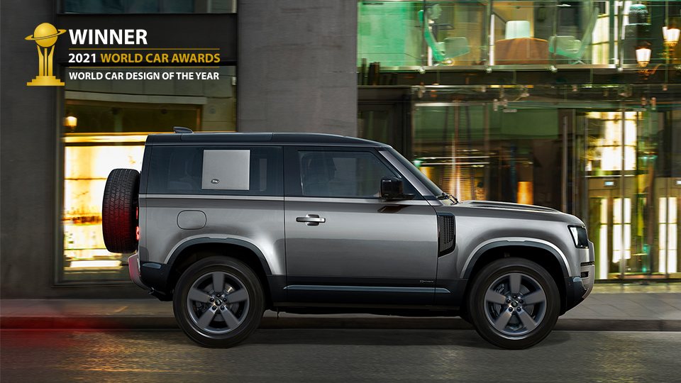 Land Rover Defender đạt giải Thiết kế ô tô của năm 2021 Land Rover Defender đạt giải Thiết kế ô tô của năm 2021