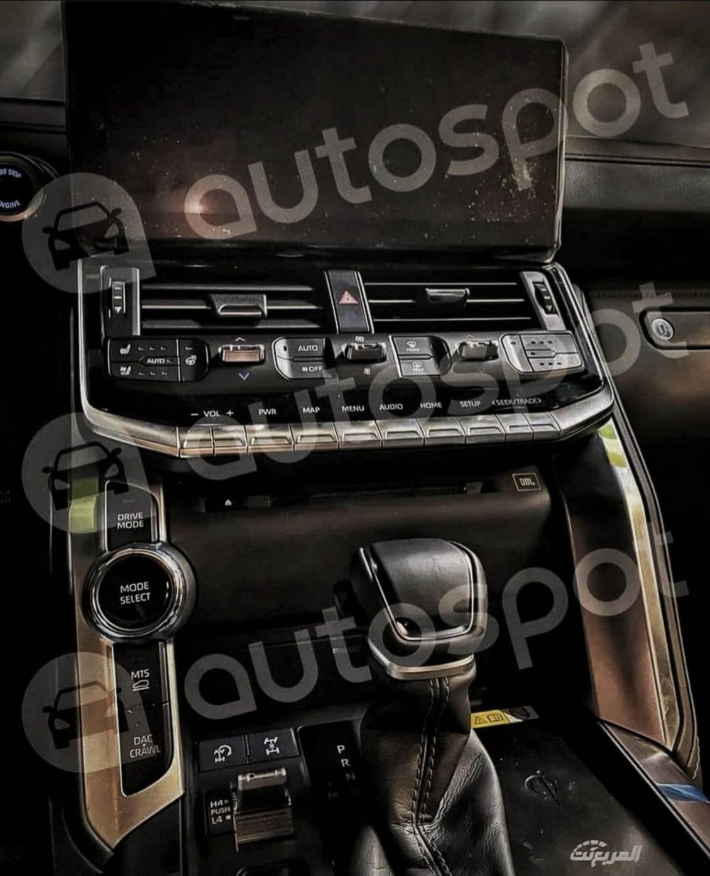 Cần số của Toyota Land Cruiser 2022 giống Harrier mới Cần số của Toyota Land Cruiser 2022 giống Harrier mới