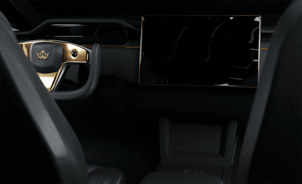 Nội thất của Tesla Model S Nội thất của Tesla Model S Model Excellence 24K