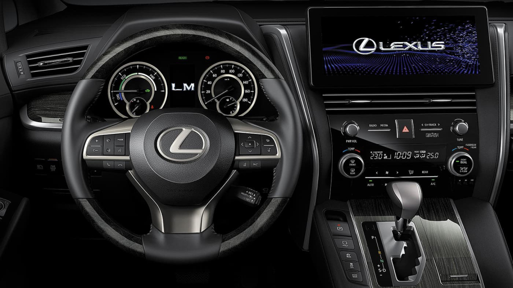 Tổng thể nội thất Lexus LM 2021. Tổng thể nội thất Lexus LM 2021.