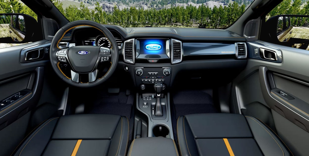 Nội thất của Ford Ranger 2021. Nội thất của Ford Ranger 2021.