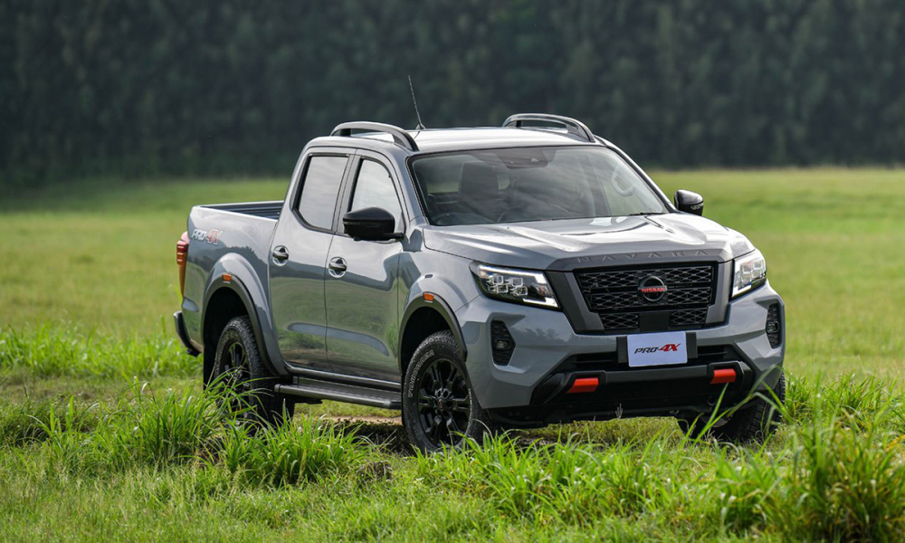 Nissan Navara 2021 khoác lên mình dáng vẻ cơ bắp, khỏe khoắn hơn trước đây. Nissan Navara 2021 khoác lên mình dáng vẻ cơ bắp, khỏe khoắn hơn trước đây.