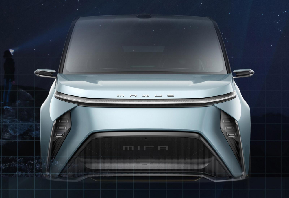Cận cảnh đầu xe của Maxus MIFA Cận cảnh đầu xe của Maxus MIFA