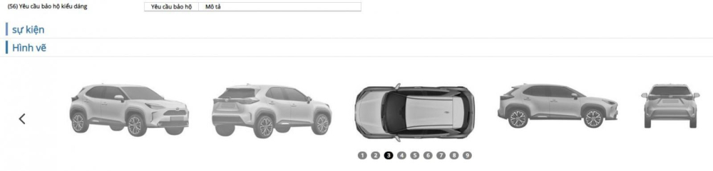 Toyota Yaris Cross Hybrid 2021 đang chờ cấp phép bảo hộ kiểu dáng tại Việt Nam. Toyota Yaris Cross Hybrid 2021 đang chờ cấp phép bảo hộ kiểu dáng tại Việt Nam.