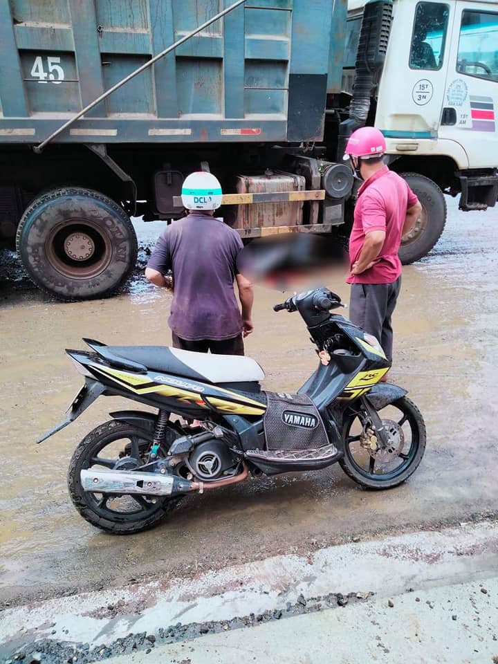 Hiện trường vụ tai nạn thương tâm Hiện trường vụ tai nạn thương tâm