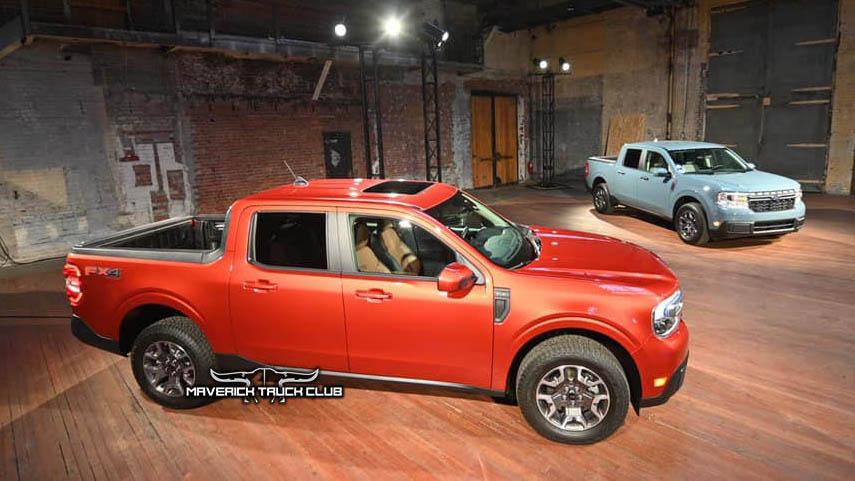 Hình ảnh rò rỉ của Ford Maverick 2022