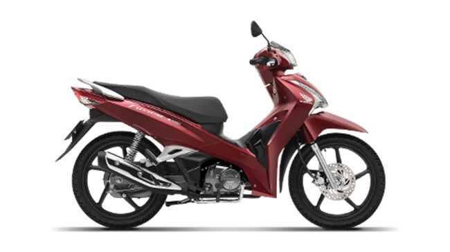 Honda Future 125 đỏ mận