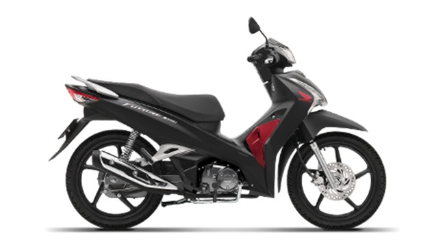 Honda Future 125 đen đỏ