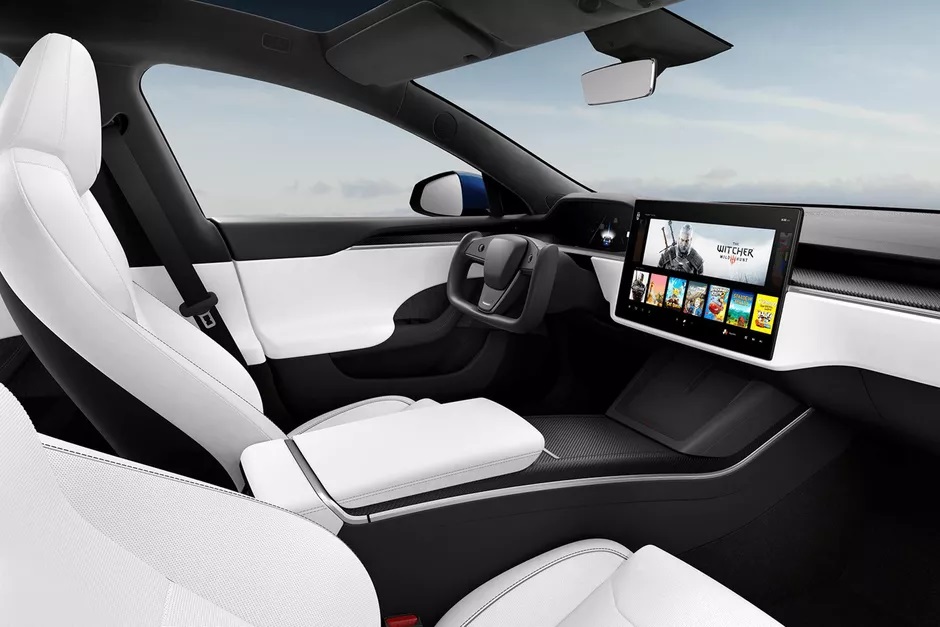 Nội thất xe Tesla Model S Nội thất xe Tesla Model S