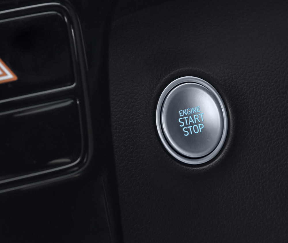 Nút bấm khởi động máy của Hyundai Staria 2021