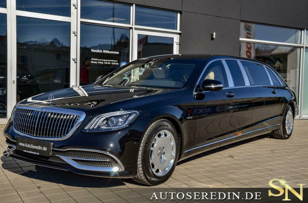 Chiếc Mercedes-Maybach S 650 Pullman Guard này có giá cao giật mình