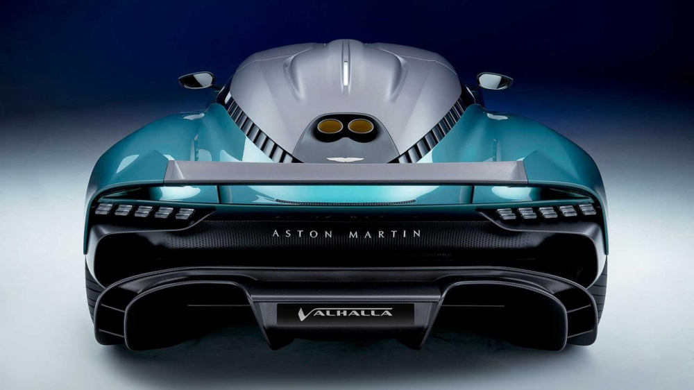 Đuôi xe của Aston Martin Valhalla 2022