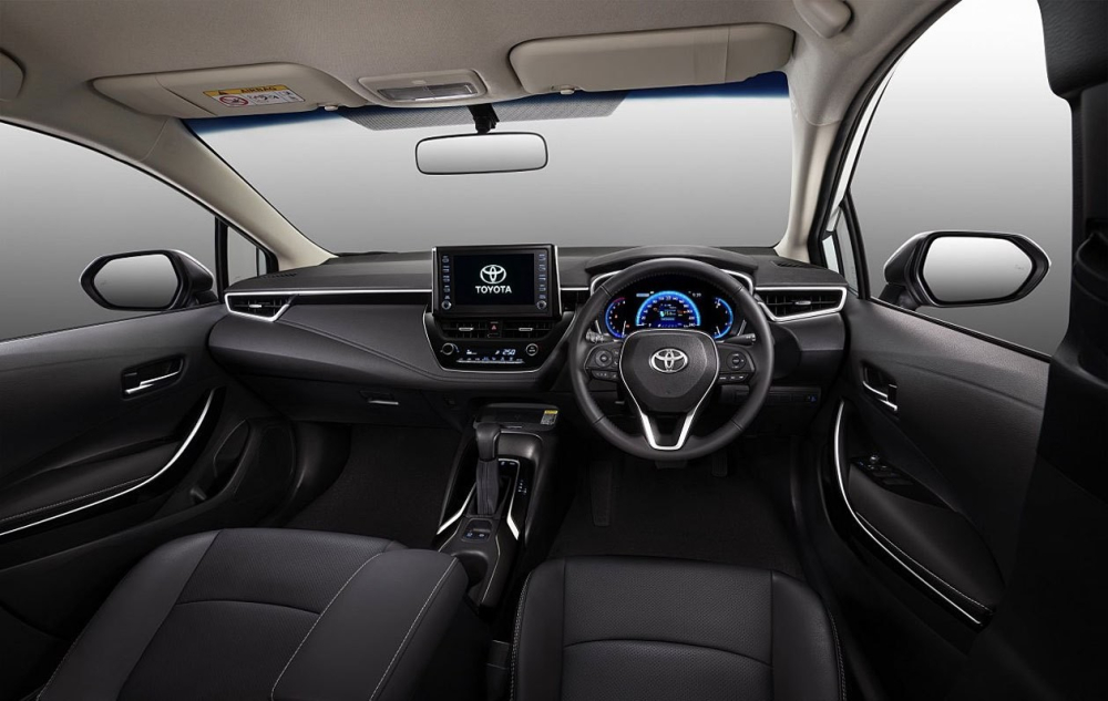 Nội thất của Toyota Corolla Altis 2021 tại Thái Lan. Nội thất của Toyota Corolla Altis 2021 tại Thái Lan.