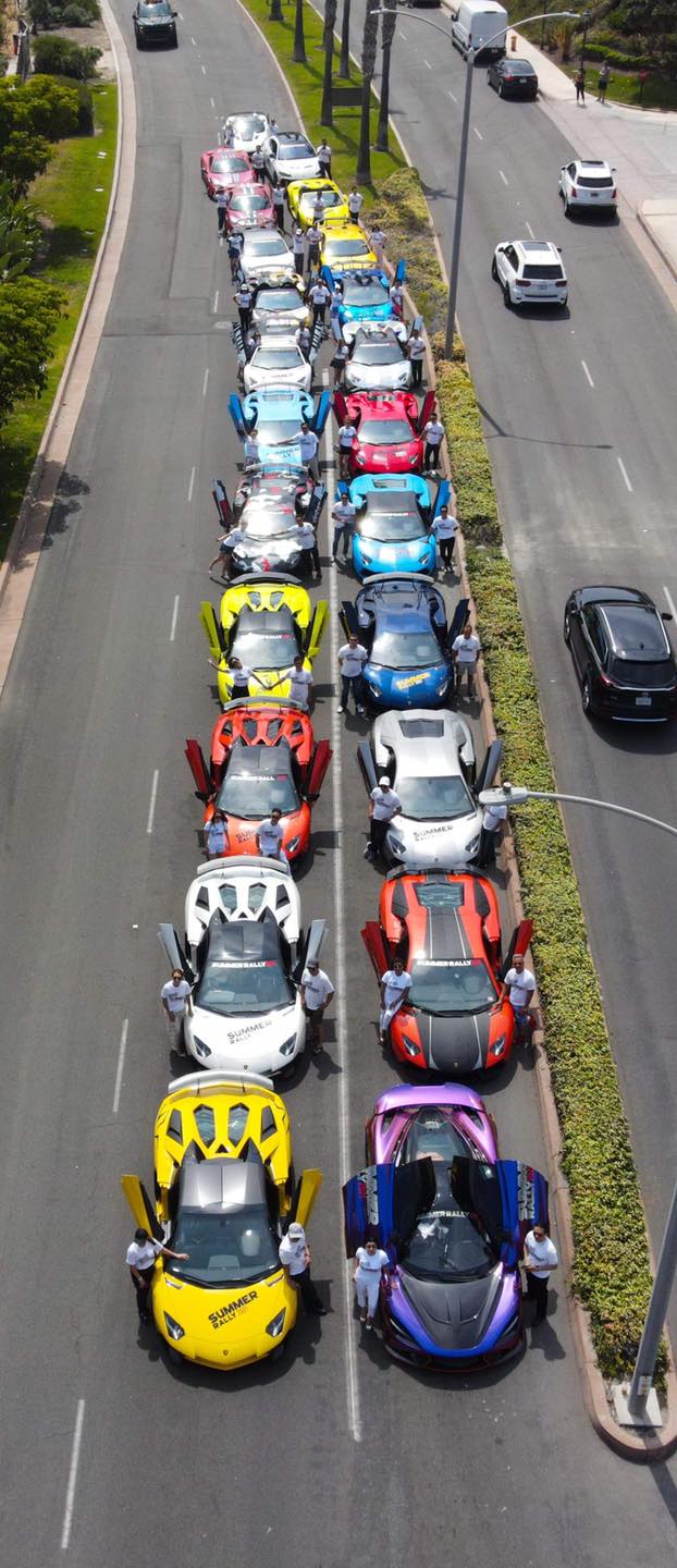 Dàn siêu xe của người Việt sinh sống tại Mỹ tham dự hành trình xe Summer Rally Dàn siêu xe của người Việt sinh sống tại Mỹ tham dự hành trình xe Summer Rally