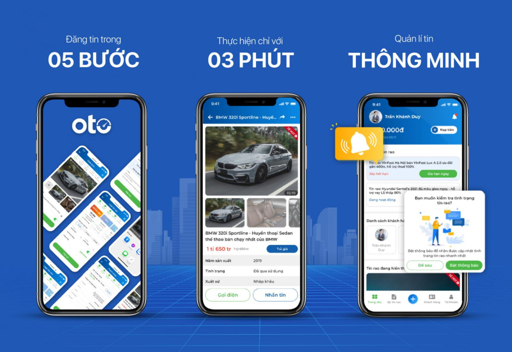 5 bước đăng tin chưa đầy 3 phút cùng giao diện quản lý thông minh. 5 bước đăng tin chưa đầy 3 phút cùng giao diện quản lý thông minh.