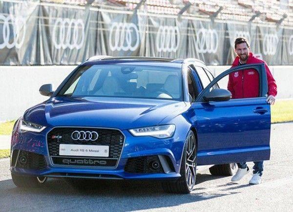 Messi sở hữu khá nhiều xe Audi Messi sở hữu khá nhiều xe Audi