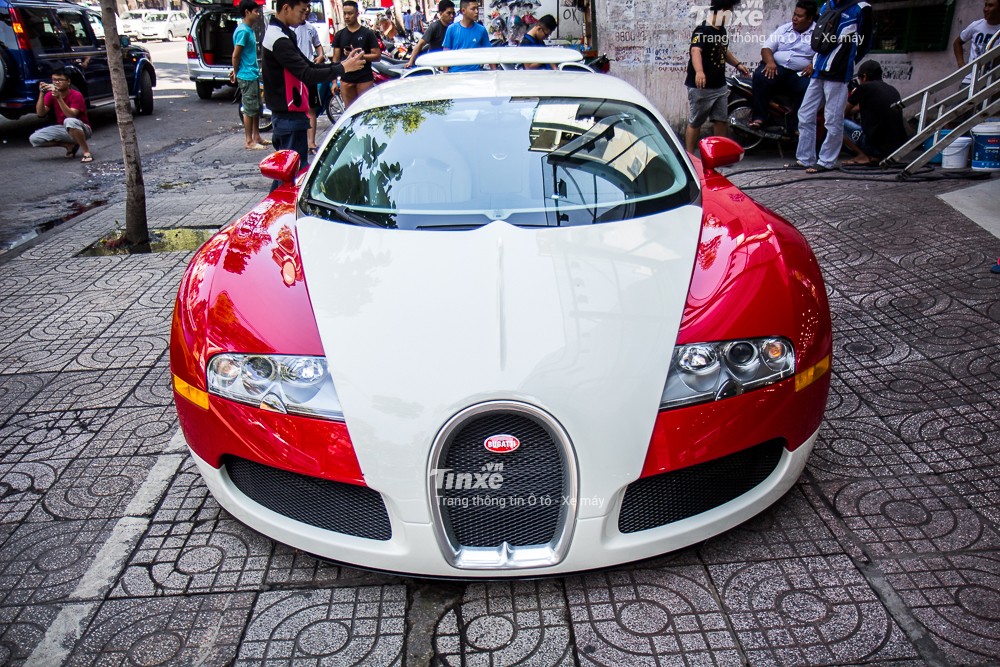 Diện mạo của Bugatti Veyron lúc mới về nước