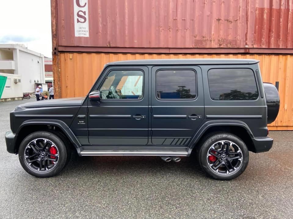 Mercedes-AMG G63 với gói tuỳ chọn off-road Trail Package Mercedes-AMG G63 với gói tuỳ chọn off-road Trail Package