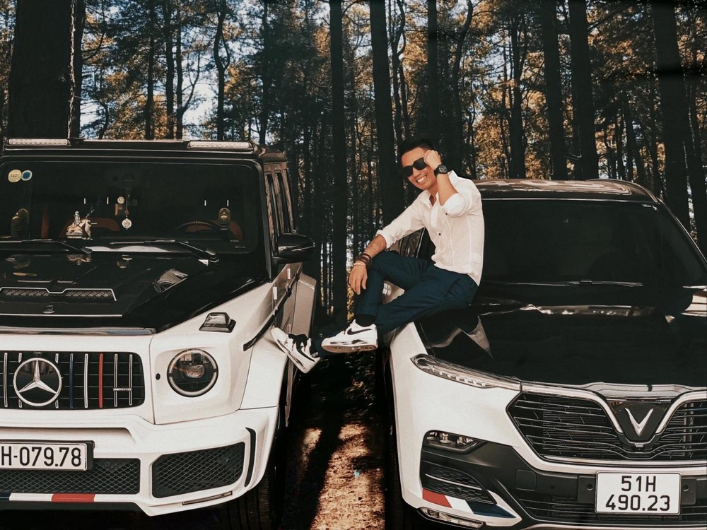 Minh Minh Nhựa cùng chiếc xe Mercedes-AMG G63 Edition với bản độ Brabus