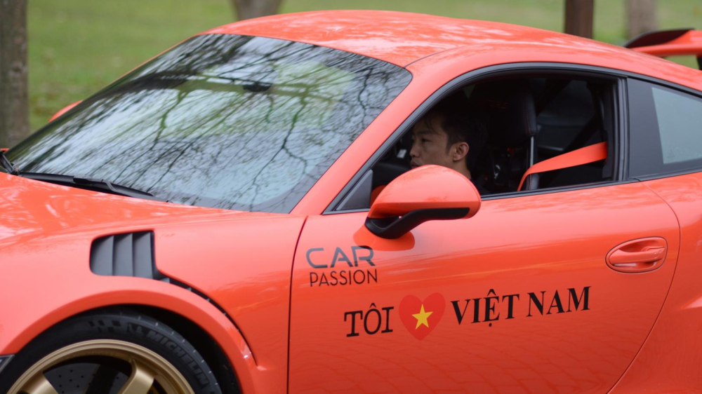 Cường Cường Đô-la cùng Porsche 911 GT3 RS trong hành trình Car Passion 2018