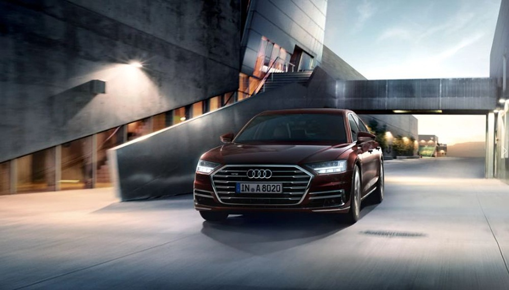 Thiết kế đầu xe đầy thu hút của Audi A8 Thiết kế đầu xe đầy thu hút của Audi A8