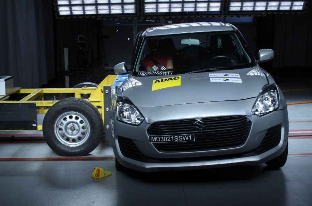 Suzuki Swift 2021 gây thất vọng khi chỉ nhận 0 sao về an toàn