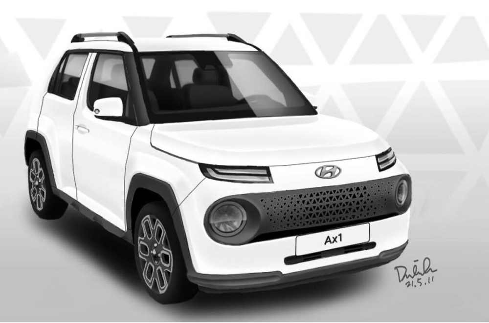 Hình ảnh phác họa Hyundai Casper 2022 - phiên bản SUV của Hyundai Grand i10 Hình ảnh phác họa Hyundai Casper 2022 - phiên bản SUV của Hyundai Grand i10