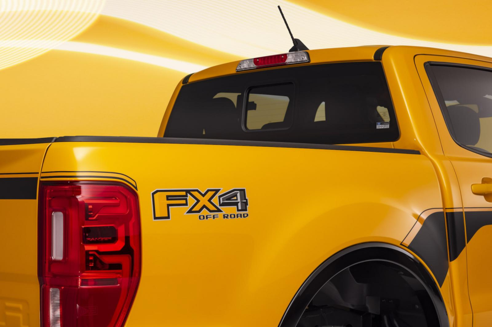 Gói phụ kiện Splash có thể áp dụng cho bản XLT, Lariat, FX2 và FX4 của Ford Ranger tại Mỹ Gói phụ kiện Splash có thể áp dụng cho bản XLT, Lariat, FX2 và FX4 của Ford Ranger tại Mỹ