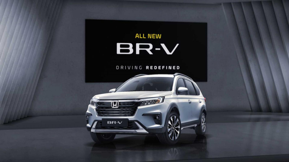 Thiết kế đầu xe của Honda BR-V 2021